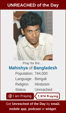 Unreached of the Day